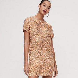 ISO Babaton Patricio Dress (Sz. 10) in Beige/Brown